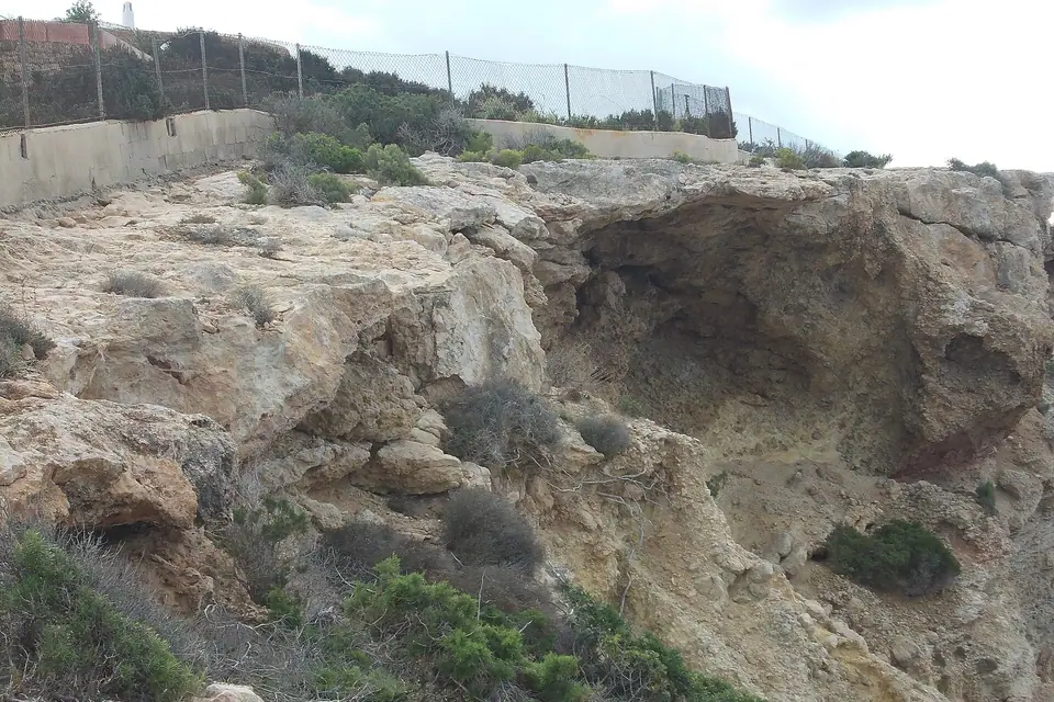 Blick auf Cala Comte, Ibiza