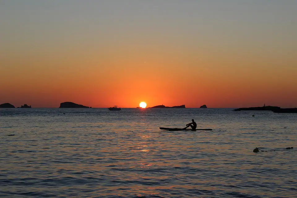 Blick auf Cala Comte, Ibiza