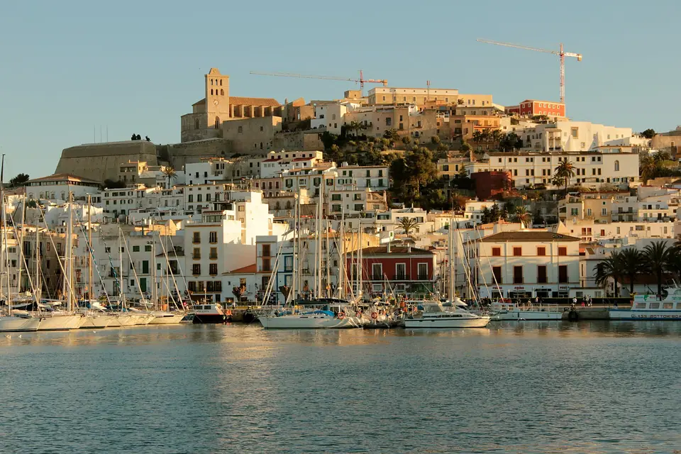 Blick auf Puerto de Eivissa, Ibiza