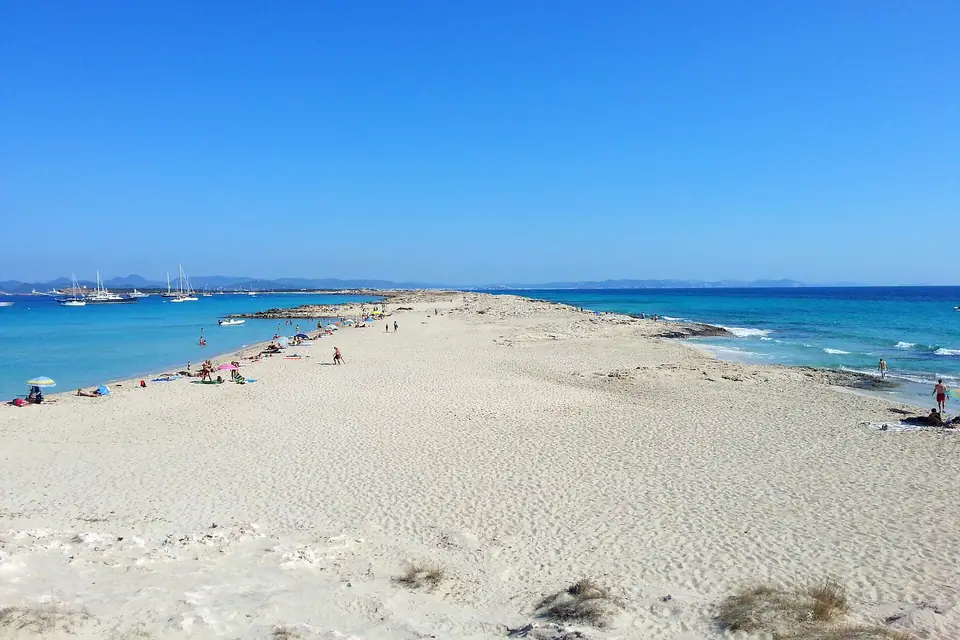 Blick auf Ses Illetes, Ibiza
