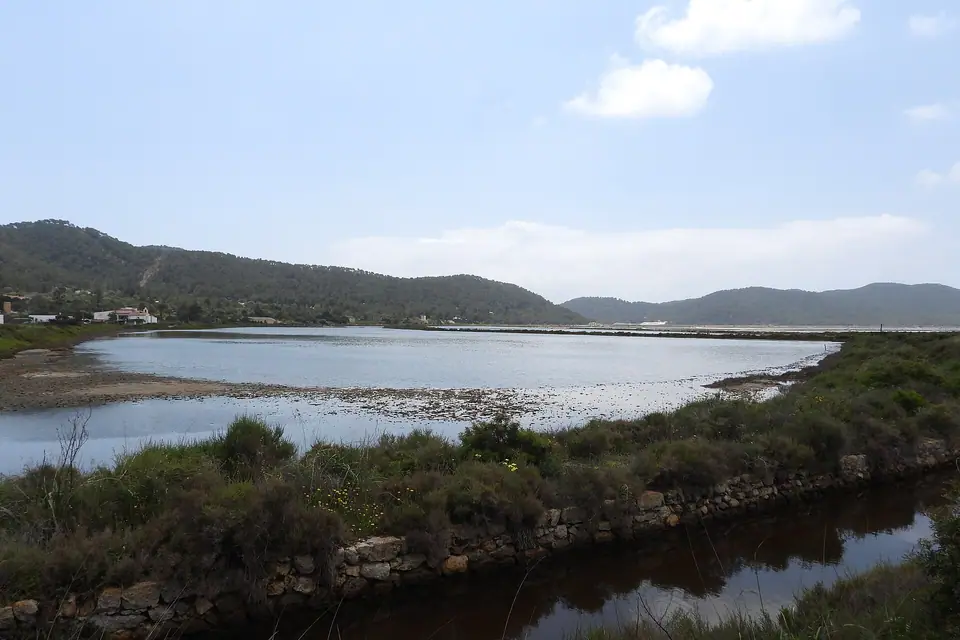 Blick auf Ses Salines, Ibiza